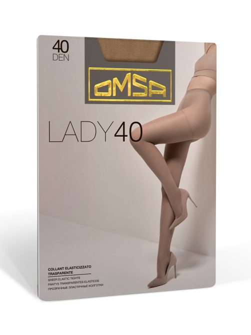 Колготки Omsa Lady 40 den Caramello, размер 5