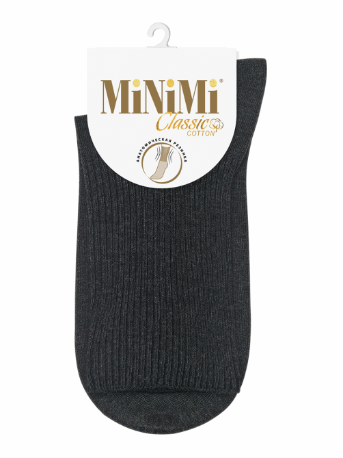 Носки женские Minimi Cotone 1203 бежевые размер черный меланж размер 35-38