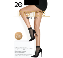 Носки женские Innamore Fiori 20 den Nero one size