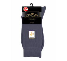 Носки мужские Omsa Classic 205 Bamboo Grigio scuro, 42-44