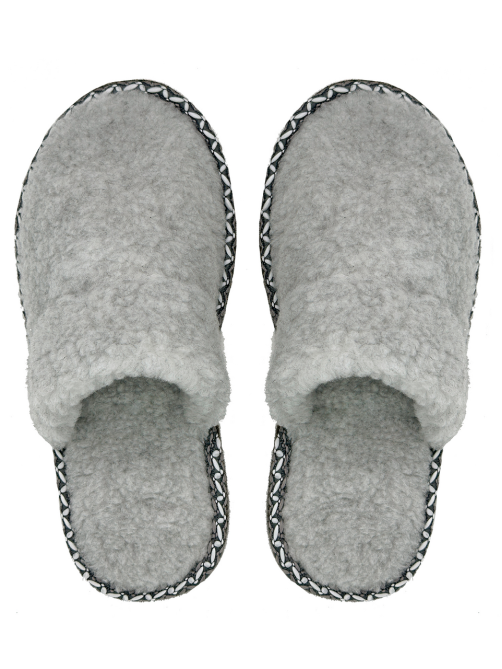 Тапочки женские Lucky Land 32144W-FUR-S однотонные