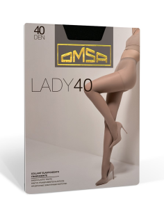 Колготки Omsa Lady 40 den Nero, размер 2