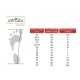 Носки мужские Omsa Active 115 Высокие полоска хлопок 75% черные размер 42-44