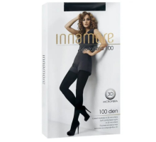 Колготки женские Innamore Microfibra 100 den черные, размер 2