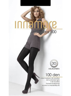 Колготки женские Innamore Microfibra 100 den черные, размер 5