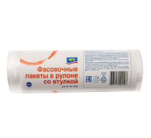 aro Пакет фасовочный в рулоне со втулкой 8мкм 24 х 37см, 500шт
