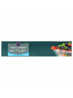 METRO PROFESSIONAL Пакет для пищевых продуктов со слайдером 27 x 28см, 3л х 10шт