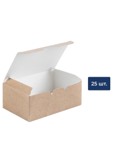 METRO PROFESSIONAL Коробка для пищевых продуктов картонная 11.5 х 7.5 х 4.5см, 25шт