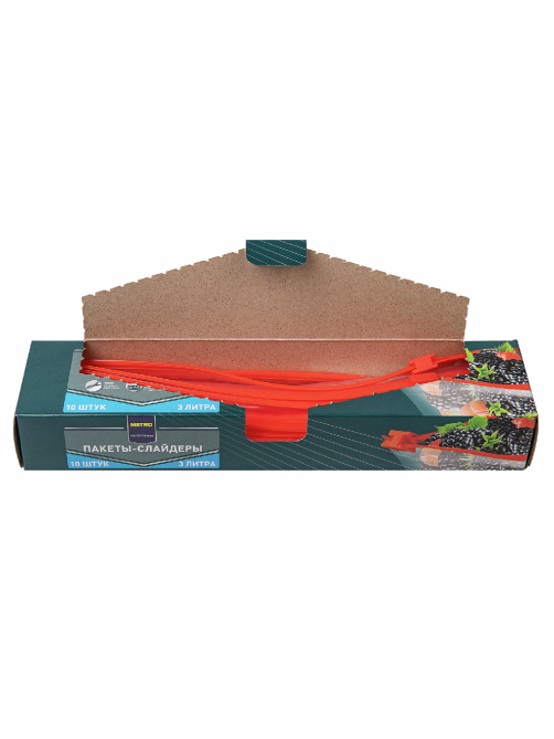 METRO PROFESSIONAL Пакет для пищевых продуктов со слайдером 27 x 28см, 3л х 10шт