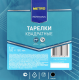 METRO PROFESSIONAL Тарелка одноразовая пластиковая черная 18см, 6шт