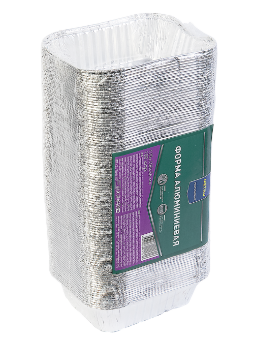 METRO PROFESSIONAL Форма алюминиевая 12.5 х 10 х 3.6см 100шт, 260мл