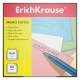 Бумага Erichkrause для записей белая в пластиковом блоке, 9 x 9 x 9см
