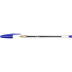 Ручка шариковая BIC Cristal оригинальная синяя, 10шт