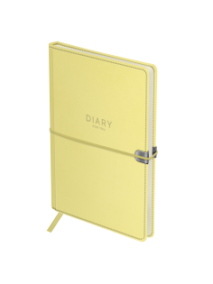 Ежедневник недатированный BG Pastel Yellow А5, 136л