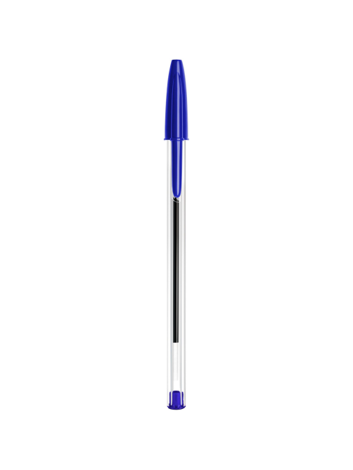 Ручка шариковая BIC Cristal оригинальная синяя, 10шт