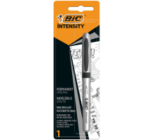 Маркер перманентный BIC Intensity ультратонкий черный, 1шт