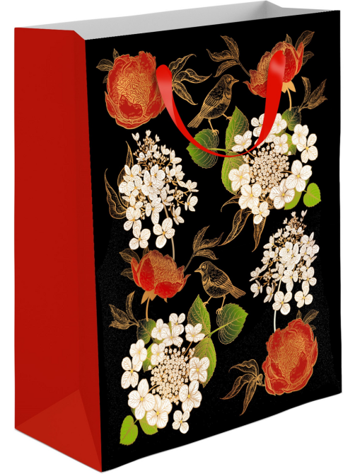 Сумка бумажная тисненая Regalissimi 26 x 32 x 12см