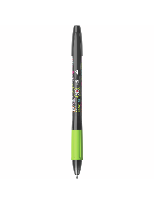 Гелевая ручка BIC Illusion стираемая черная, 1шт