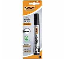 Перманентный маркер BIC классический черный, 1шт