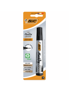 Перманентный маркер BIC классический черный, 1шт