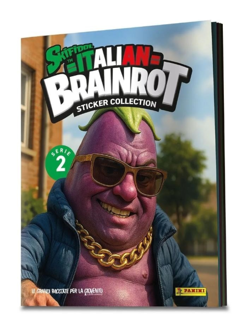 Эко-блистер Panini Skifidol Brainrot Italy