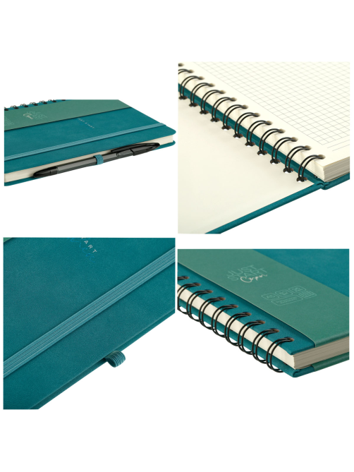 Книжка записная Greenwich Line Just Start Cyan А5, 96л