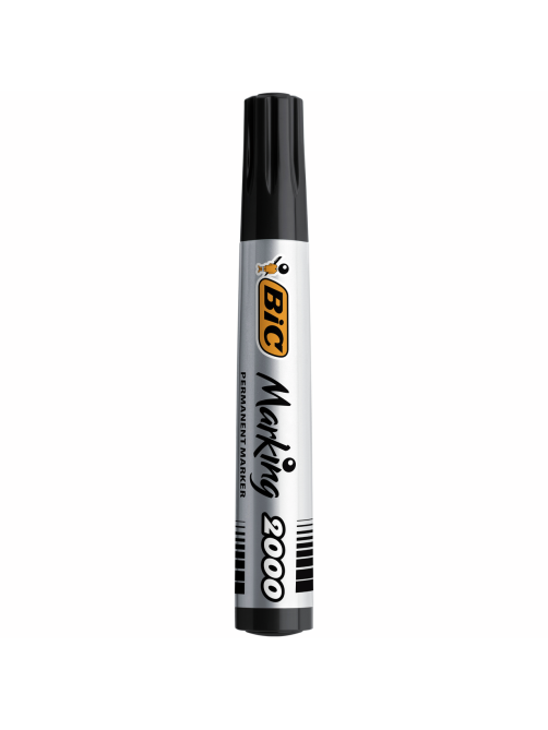 Перманентный маркер BIC классический черный, 1шт