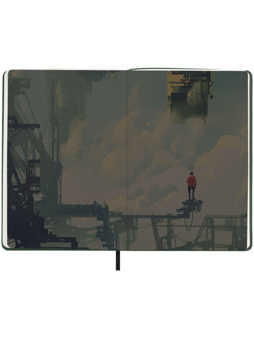 Книжка записная Greenwich Line Future Parallelm World А5, 80л