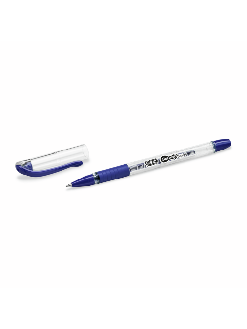 Гелевая ручка BIC Gelocity синяя, 2шт