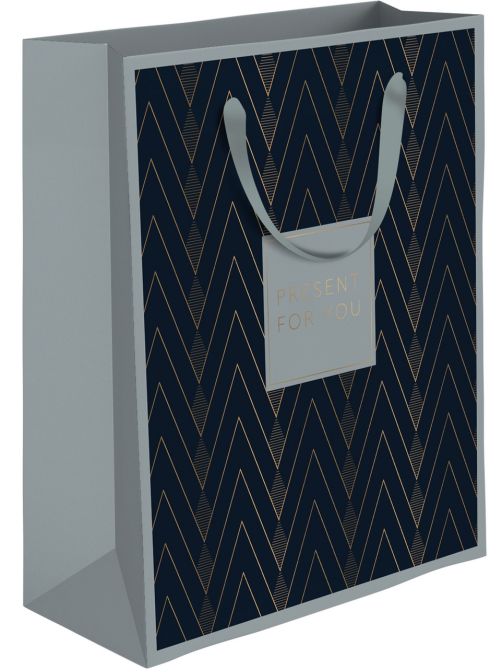 Сумка бумажная тисненая Regalissimi 26 x 32 x 12см