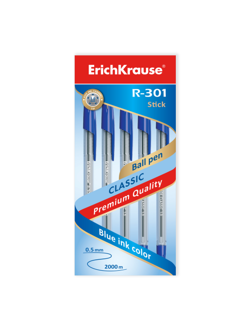 Ручка шариковая Erichkrause R-301, 50 шт