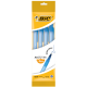 Ручка шариковая BIC классическая круглый корпус синяя, 4шт