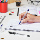Гелевая ручка BIC Gelocity синяя, 2шт