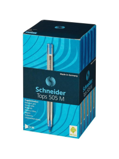 Ручки шариковые Schneider Tops 505 F синие, 10шт