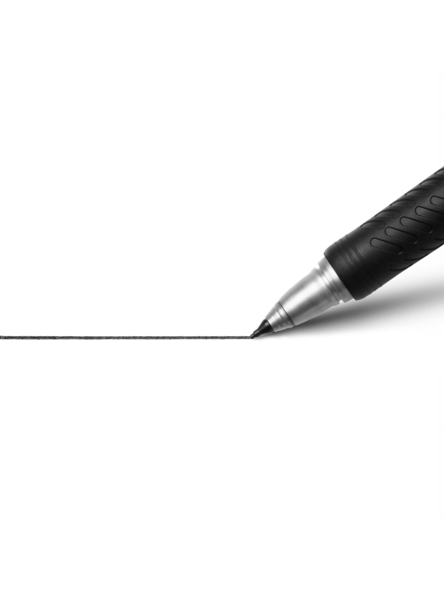 Маркер перманентный BIC Intensity ультратонкий черный, 1шт