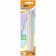 Карандаш чернографитовый BIC Пастель с ластиком, 5шт