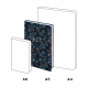 Ежедневник недатированный Greenwich Line Night Garden Blue А5, 136л