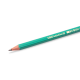 Карандаш чернографитовый BIC HB зеленый корпус, 3шт