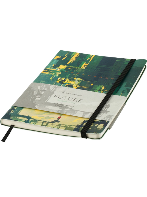 Книжка записная Greenwich Line Future Parallelm World А5, 80л