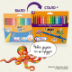 Цветные фломастеры BIC Kids невысыхающие, 18 цветов