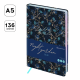 Ежедневник недатированный Greenwich Line Night Garden Blue А5, 136л