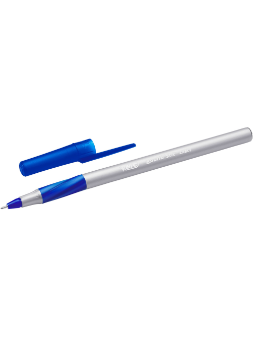Ручка шариковая BIC классическая тонкое письмо синяя 0.7мм, 8шт
