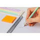 Карандаш чернографитовый BIC Пастель с ластиком, 5шт