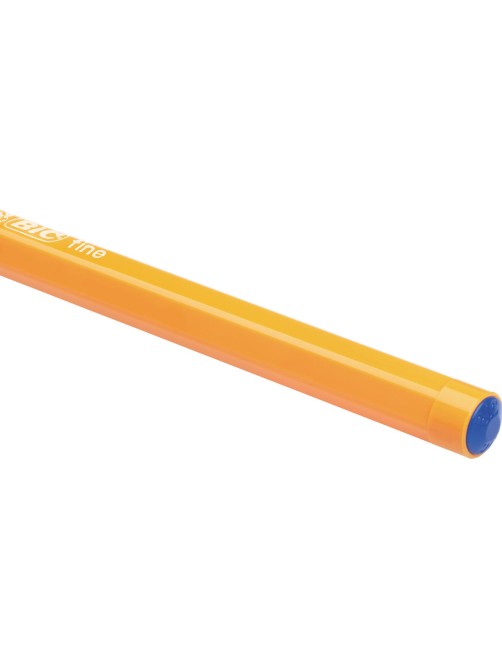 Ручка шариковая BIC Cristal оранжевая синие чернила, 4шт