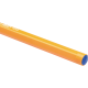 Ручка шариковая BIC Cristal оранжевая синие чернила, 8шт