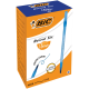 Ручка шариковая BIC классическая круглый корпус синяя, 60шт