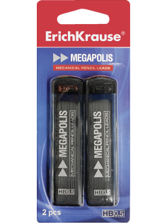 Грифели Erichkrause НВ 0.5мм, 2шт