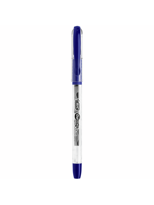 Гелевая ручка BIC Gelocity синяя, 2шт