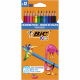 Цветные карандаши BIC Kids Tropicolors, 12 цветов
