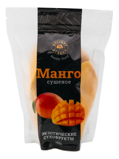 Манго Delight Season натуральный сушеный, 500г